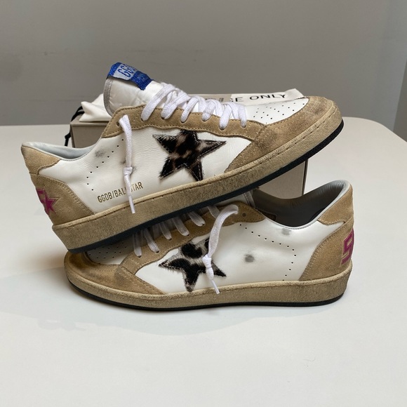 Golden Goose Ball Star Sneaker Cappuccino/White/Brown size 41 NIB - Picture 8 of 13